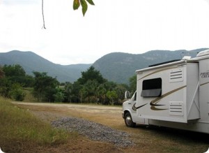 Our camp at Aldea Huesteca AldeaHuesteca