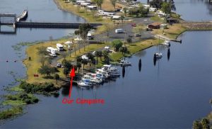 WP Franklin Campsite Aerial View