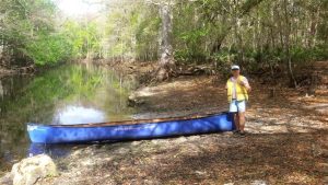 Withlacoochee Canoe with Peggy
