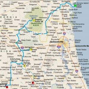 Jekyll - Okefenokee- Ocean Pond Map4