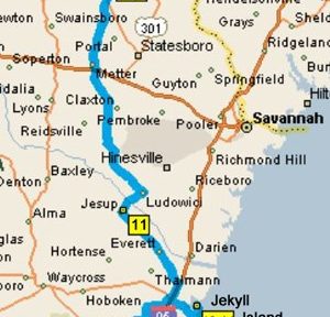 Judi & Larry Visited us at Jekyll Island